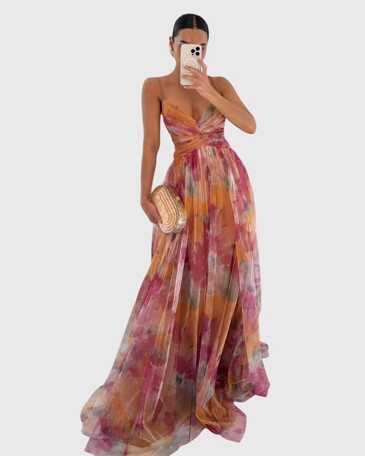 Giselle | Bloemen Maxi Jurk