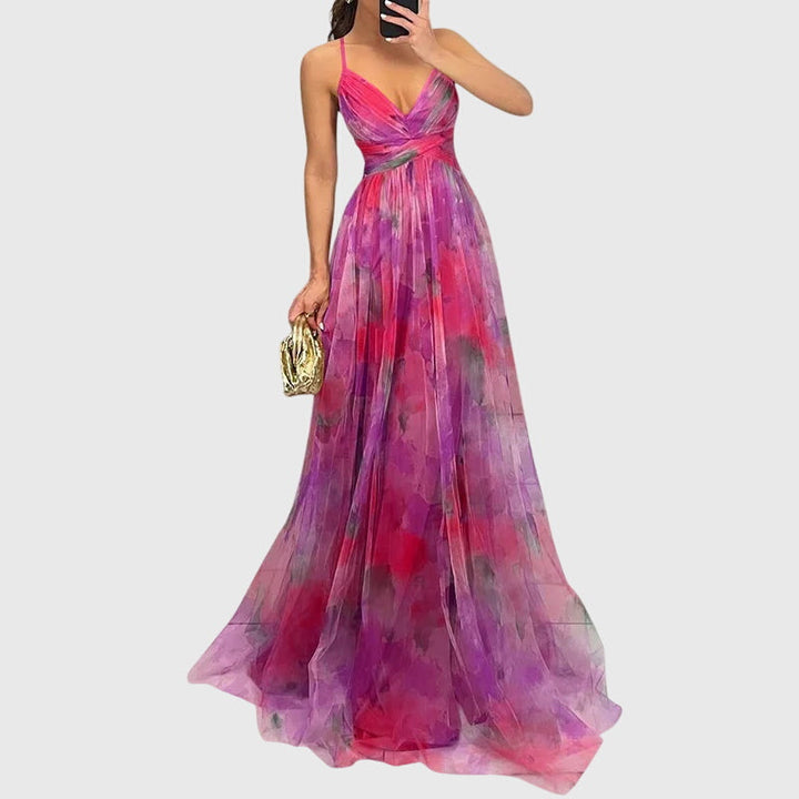 Giselle | Bloemen Maxi Jurk
