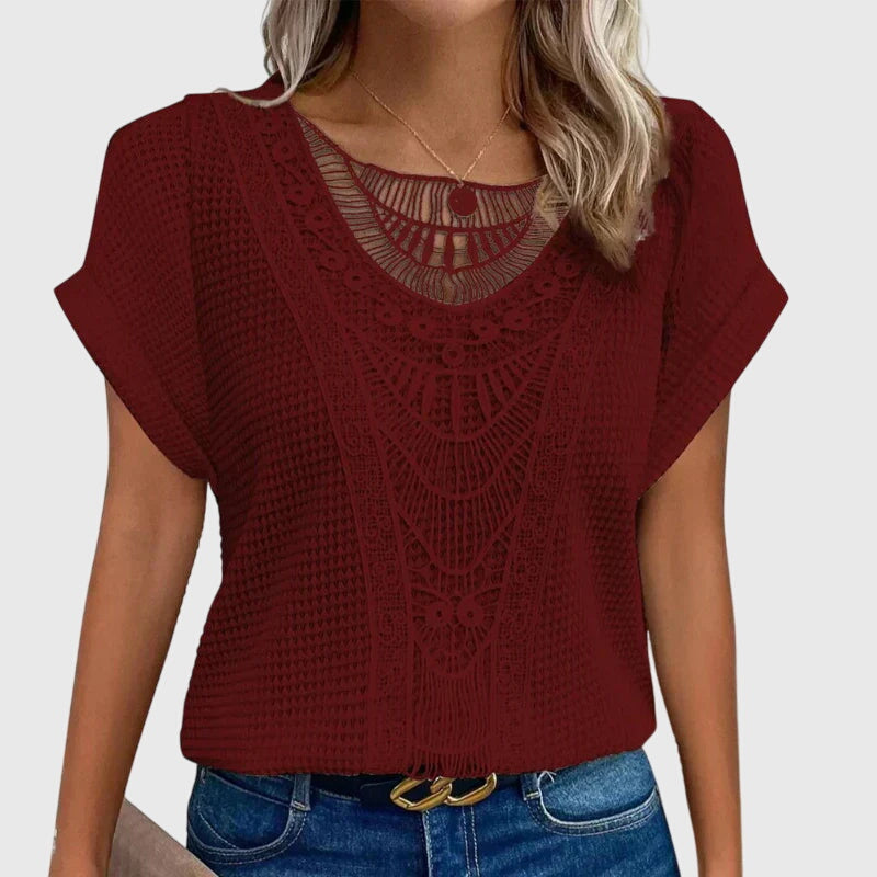 Parel | Elegante Ibiza Stijl Blouse