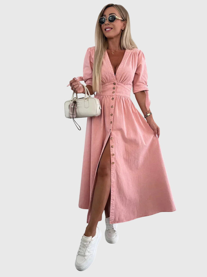 Sophia | Elegante Denim Jurk