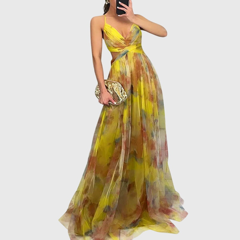 Giselle | Bloemen Maxi Jurk