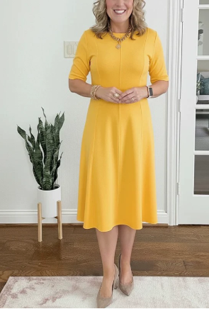 Evelyn Quinn | Retro A-Lijn Zomerjurk