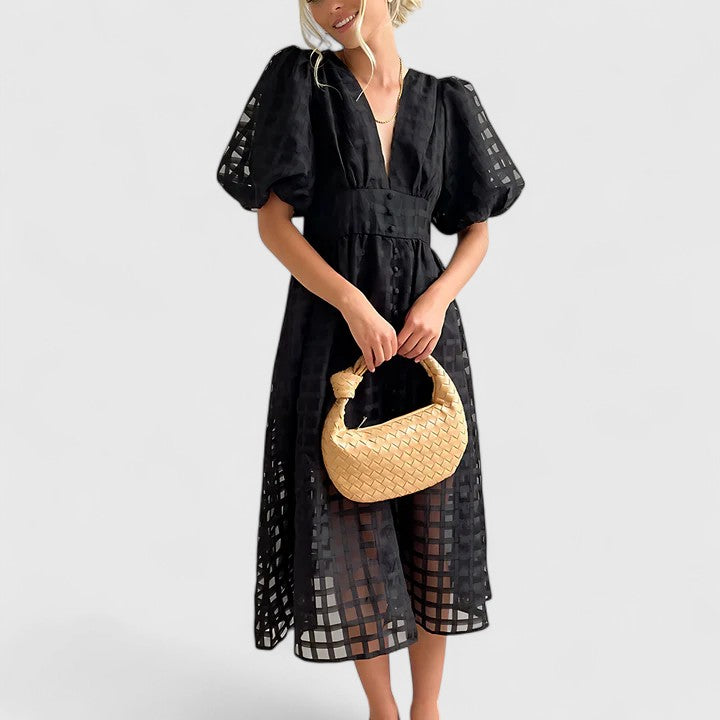 Elanqi | Elegante Midi-jurk