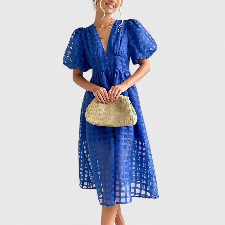 Elanqi | Elegante Midi-jurk