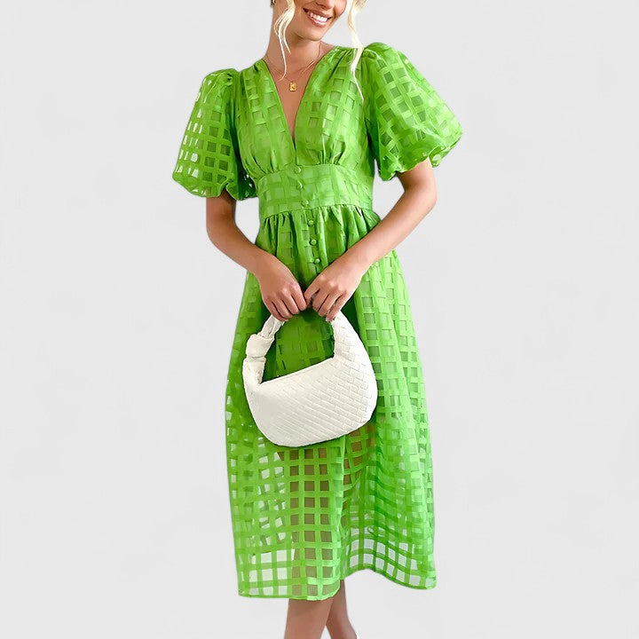 Elanqi | Elegante Midi-jurk