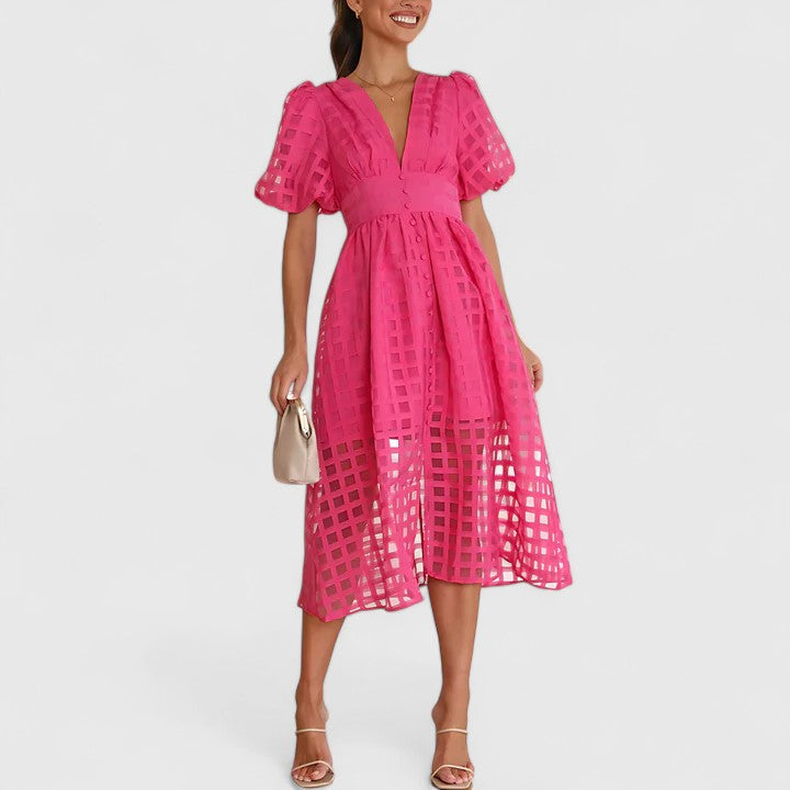 Elanqi | Elegante Midi-jurk