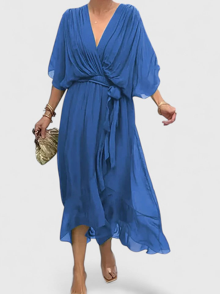 Nada | Elegante V-hals Jurk