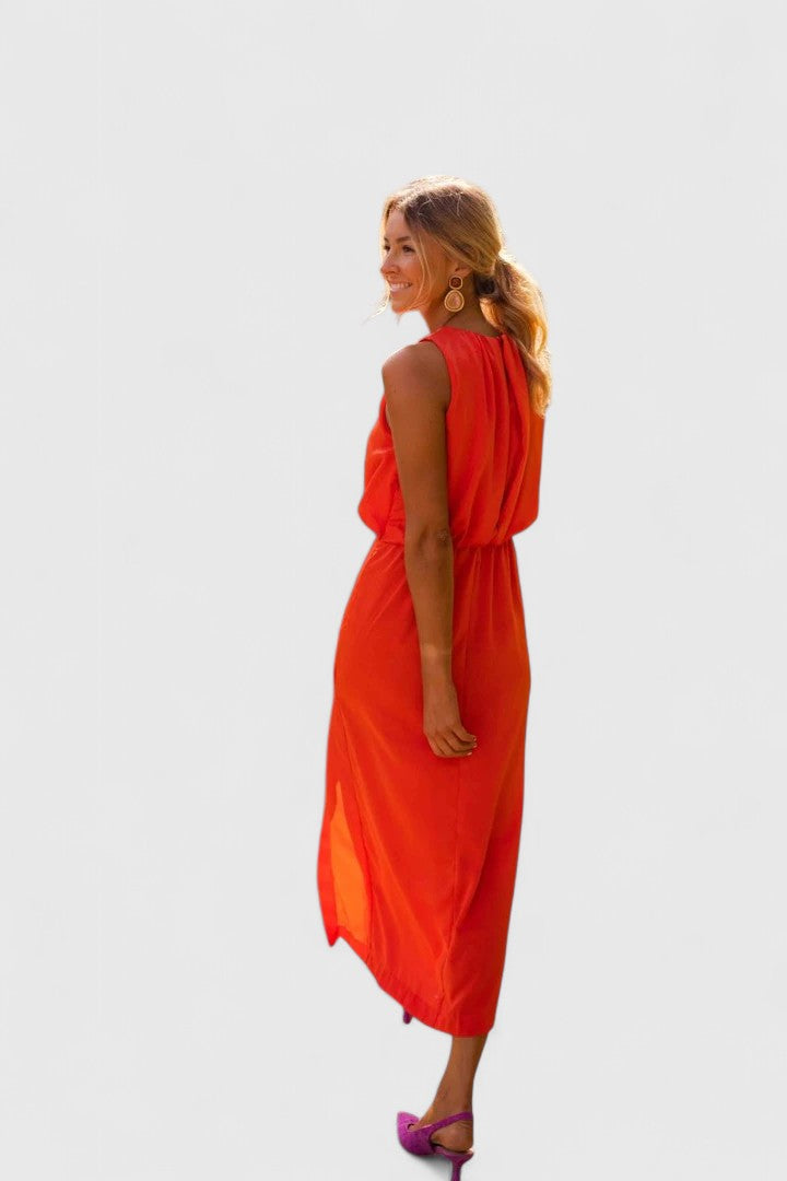 Theonae | Comfortabele Midi Jurk