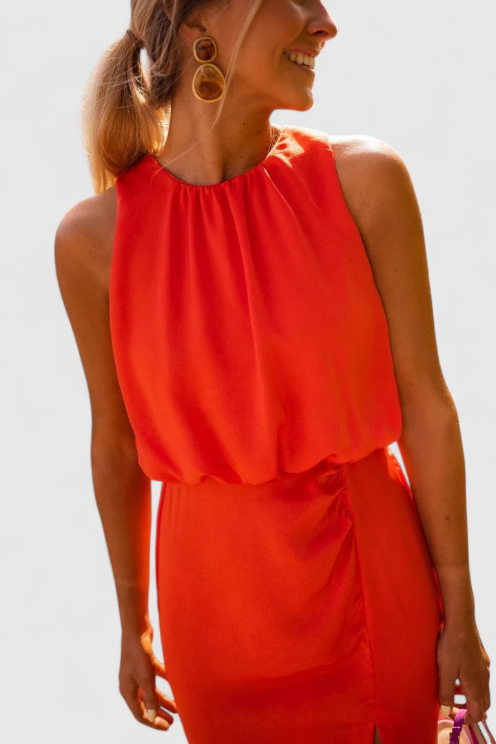Theonae | Comfortabele Midi Jurk