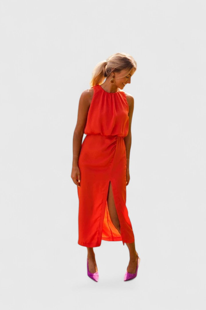 Theonae | Comfortabele Midi Jurk