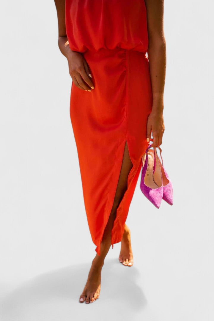 Theonae | Comfortabele Midi Jurk