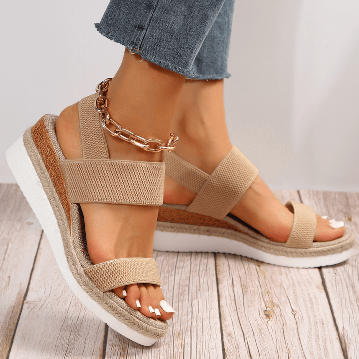 Melyora | Orthopedische Platform Sandalen