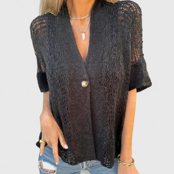 Calista | Elegante Gebreide Shirt