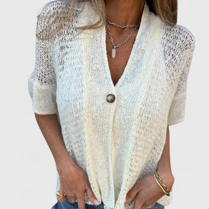 Calista | Elegante Gebreide Shirt
