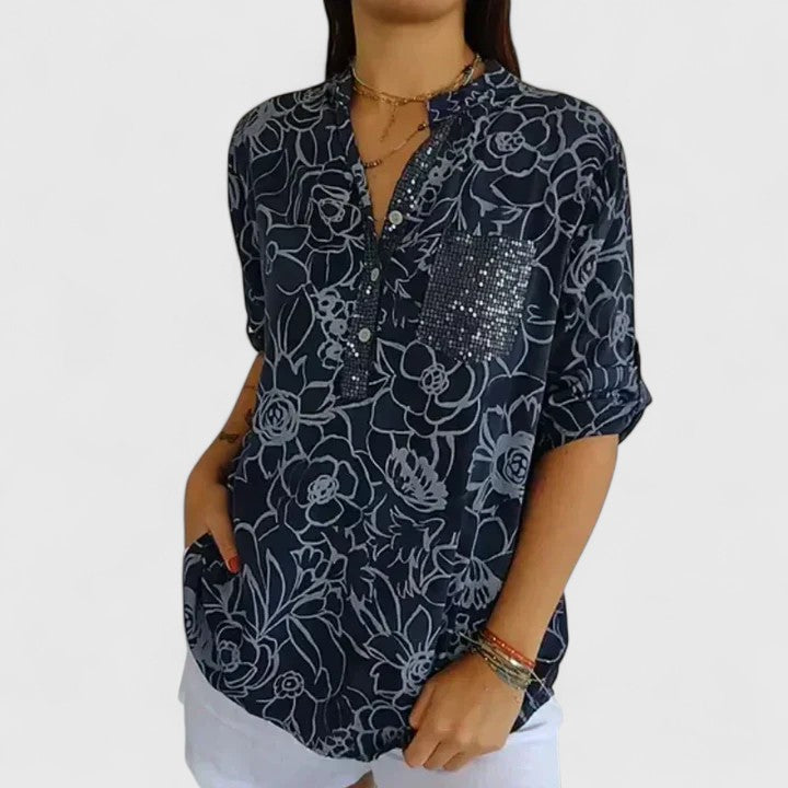 Rhezlynn | Verfijnde Blouse