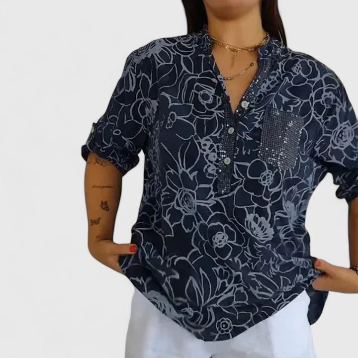 Rhezlynn | Verfijnde Blouse