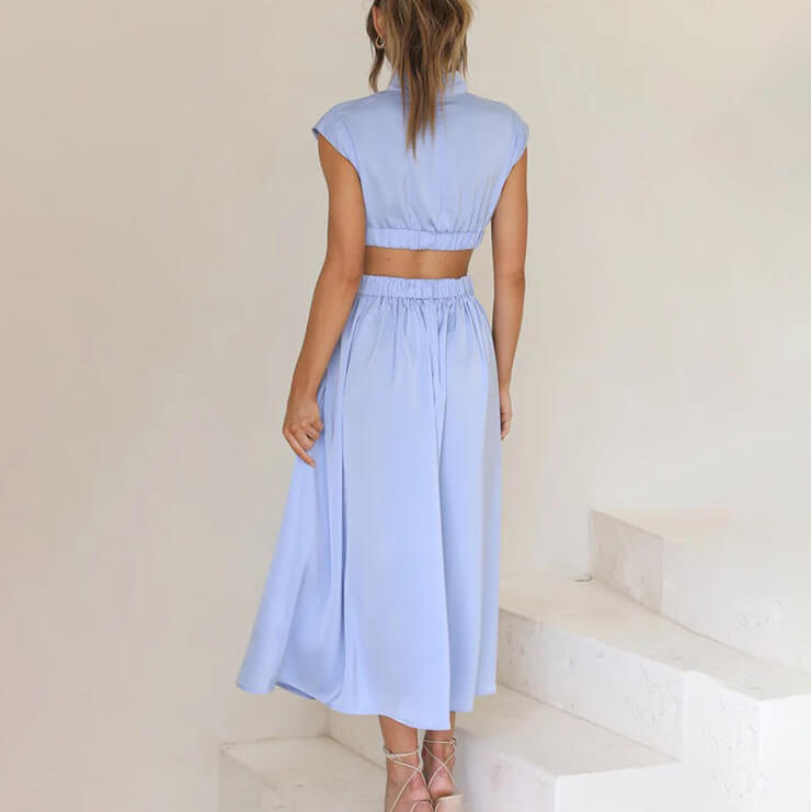 Evelyn | Vrouwen Effortless Style voor Elke Gelegenheid Jurk